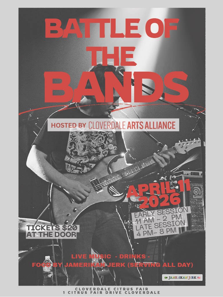 Battle of the Bands — Cloverdale Arts Alliance